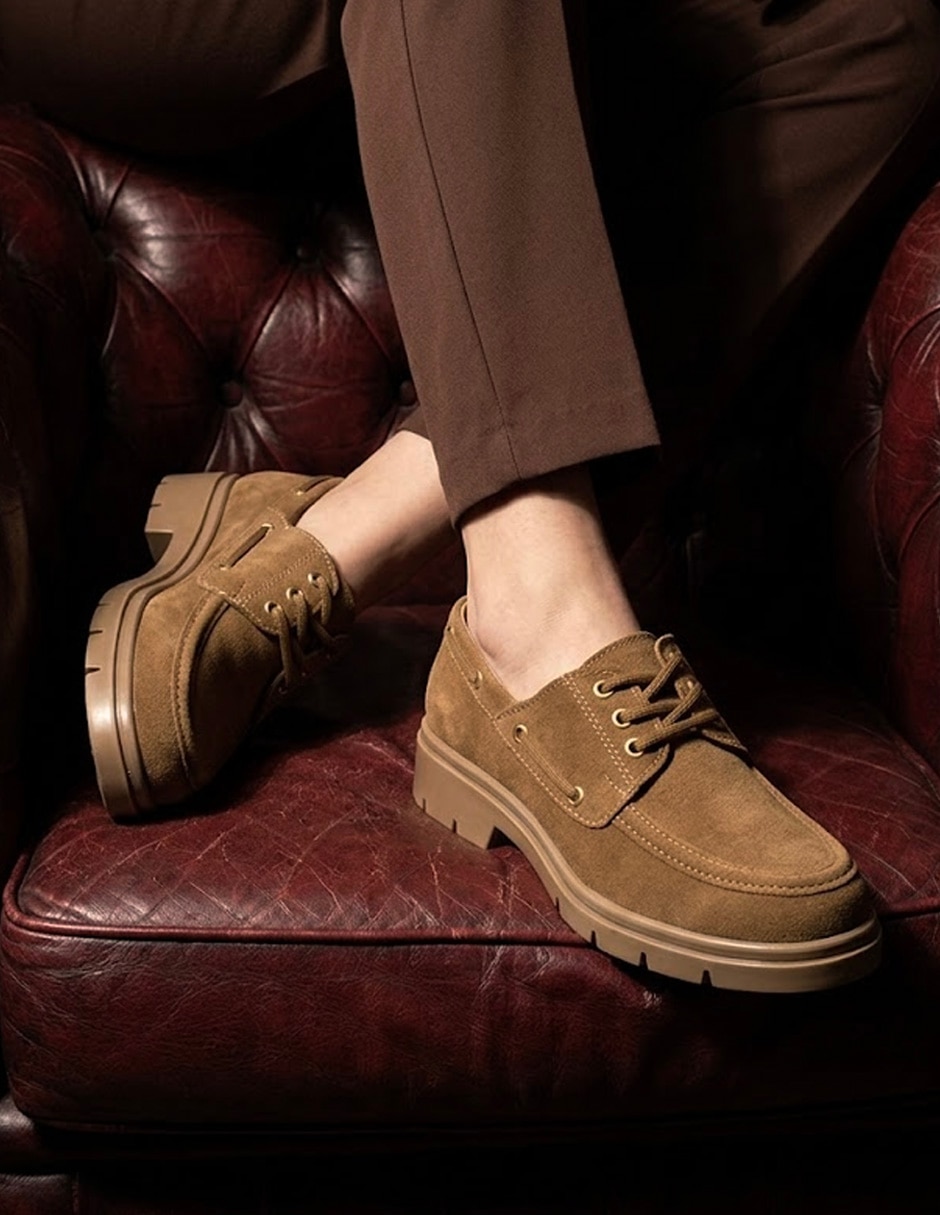 Zapato flex step de gamuza para mujer 8