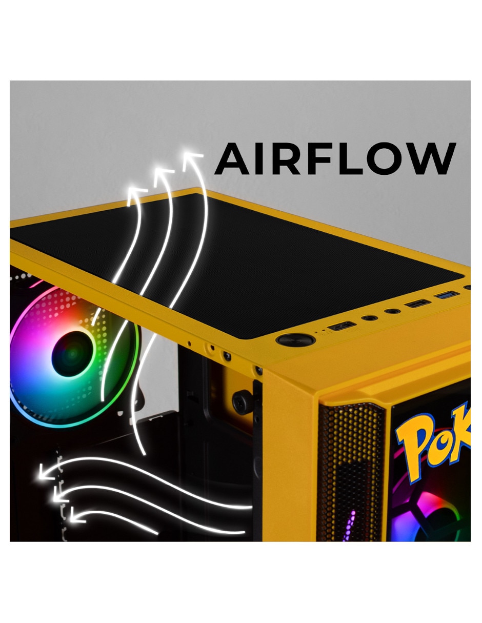 Gabinete Xtreme PC Gaming Pikachu Edition