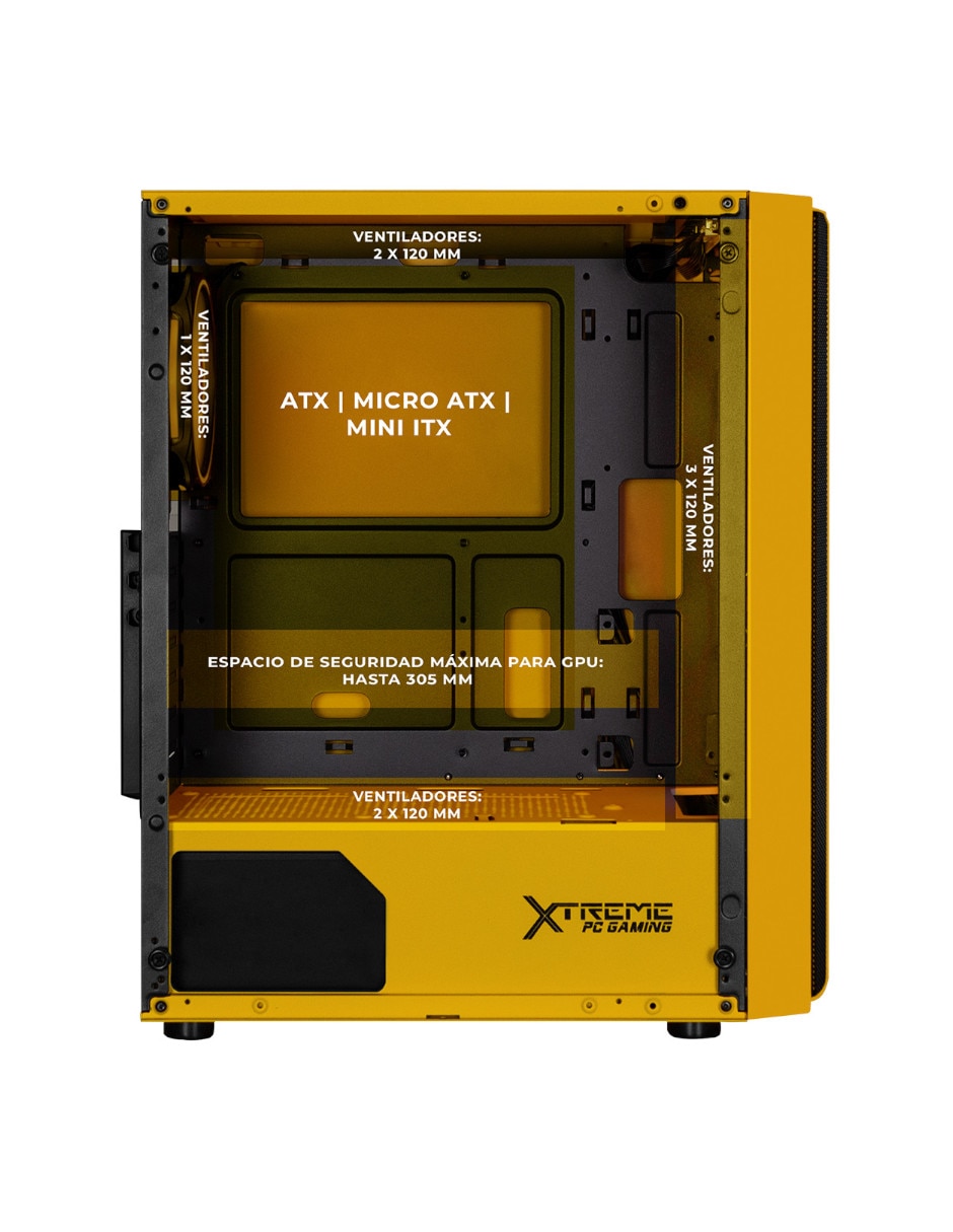 Gabinete Xtreme PC Gaming Pikachu Edition