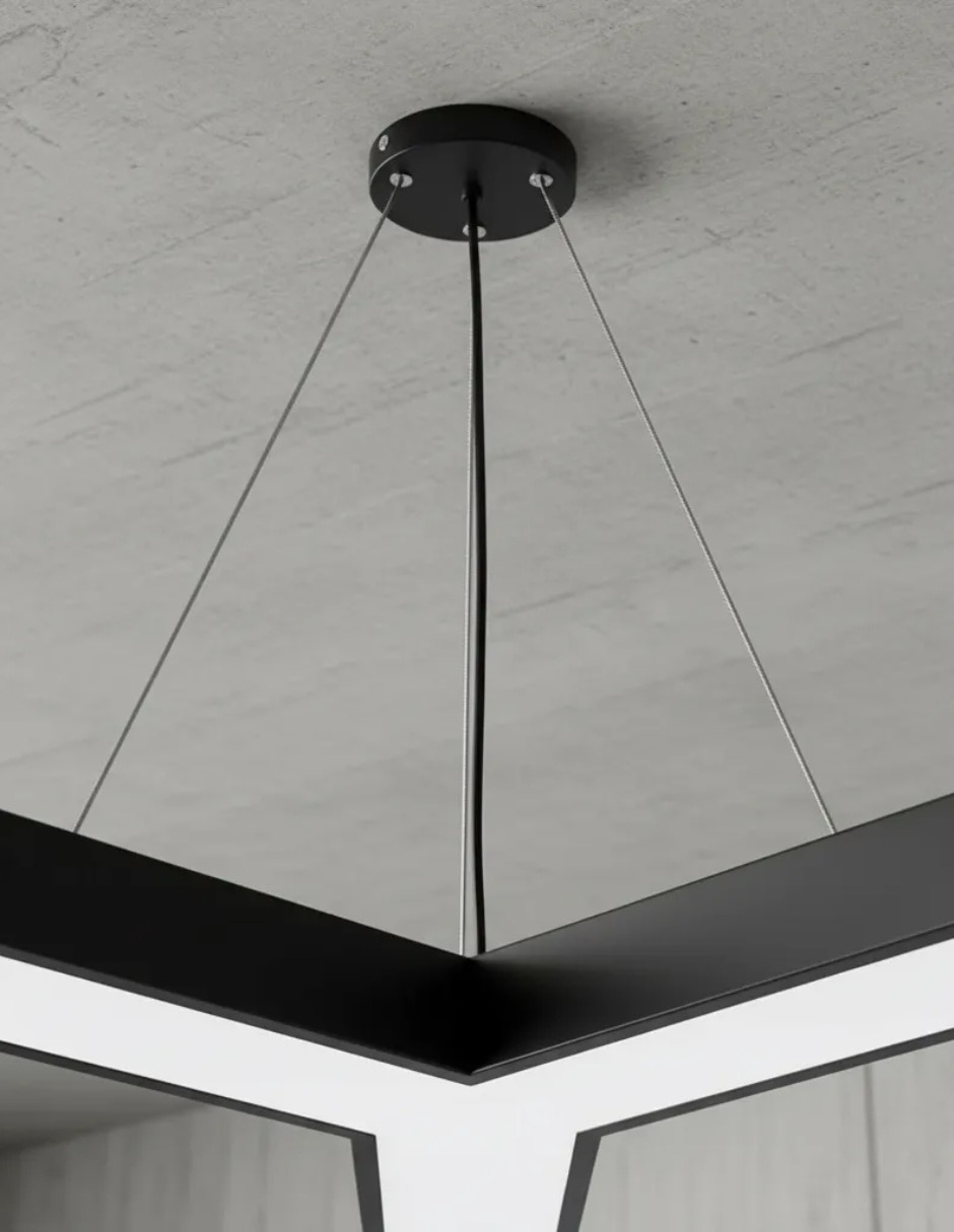 Lámpara colgante Cityluz led Minimalista