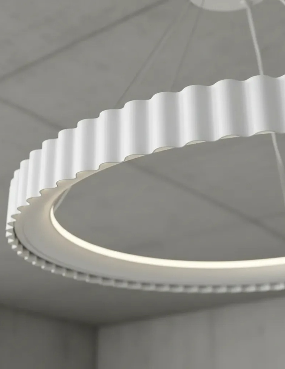 Lámpara colgante Abs led Escandin