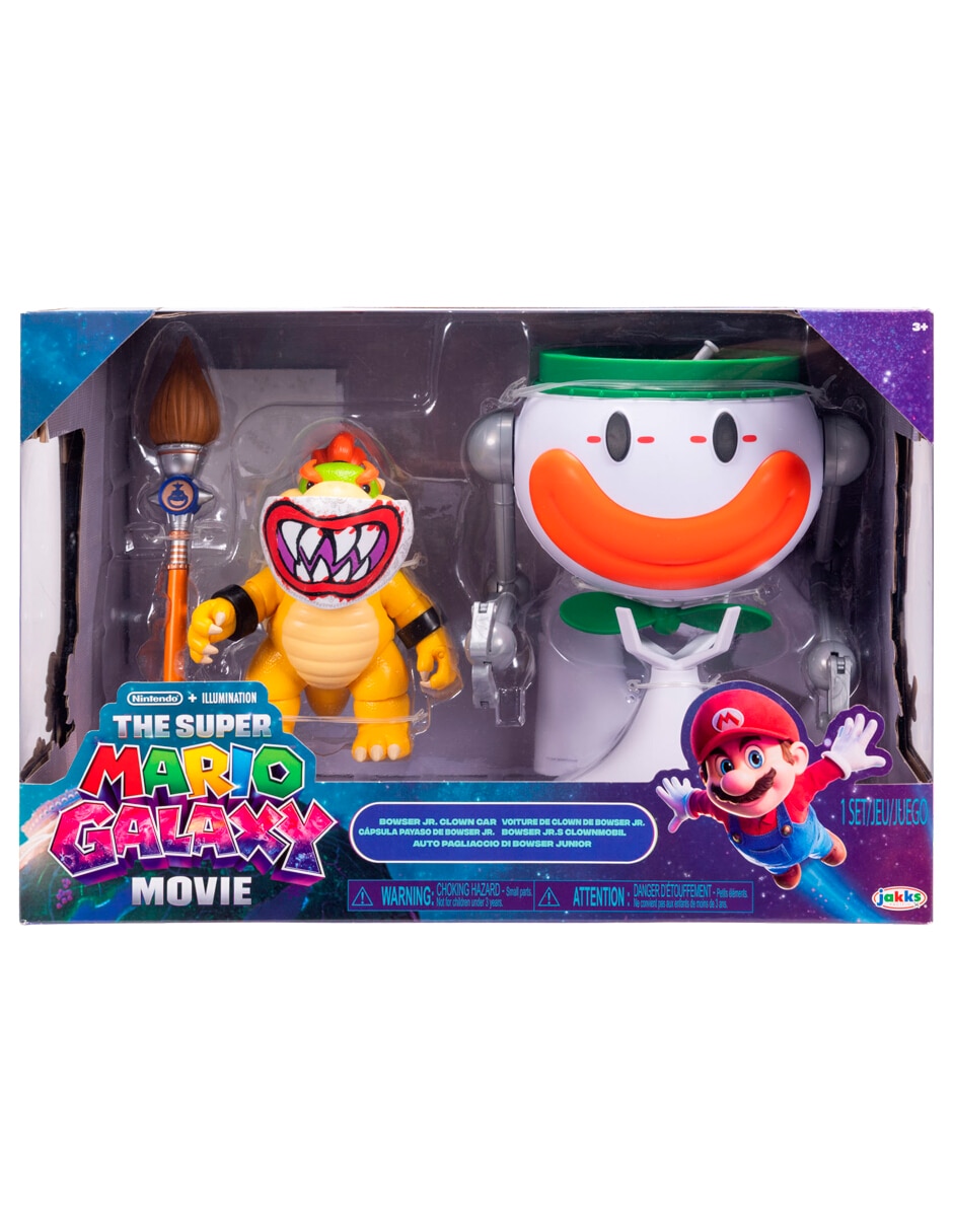 Figura de colección articulada The Super Mario Galaxy movie Bowser Jr. Collectors Jakks