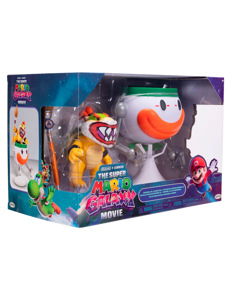 Figura de colección articulada The Super Mario Galaxy movie Bowser Jr. Collectors Jakks