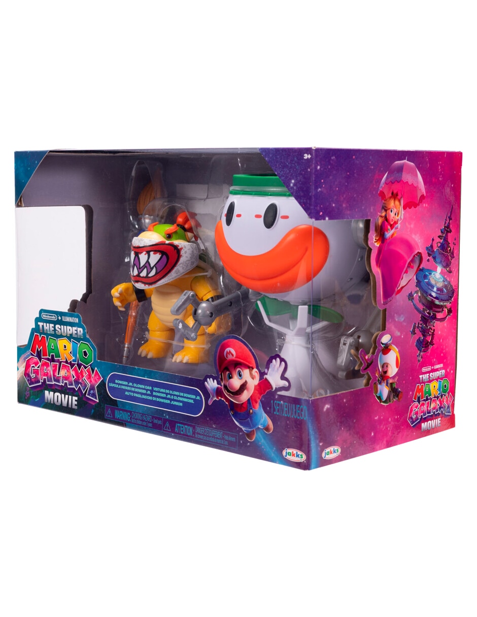 Figura de colección articulada The Super Mario Galaxy movie Bowser Jr. Collectors Jakks