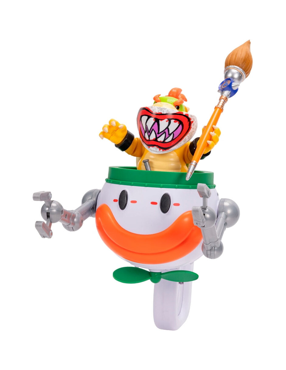 Figura de colección articulada The Super Mario Galaxy movie Bowser Jr. Collectors Jakks