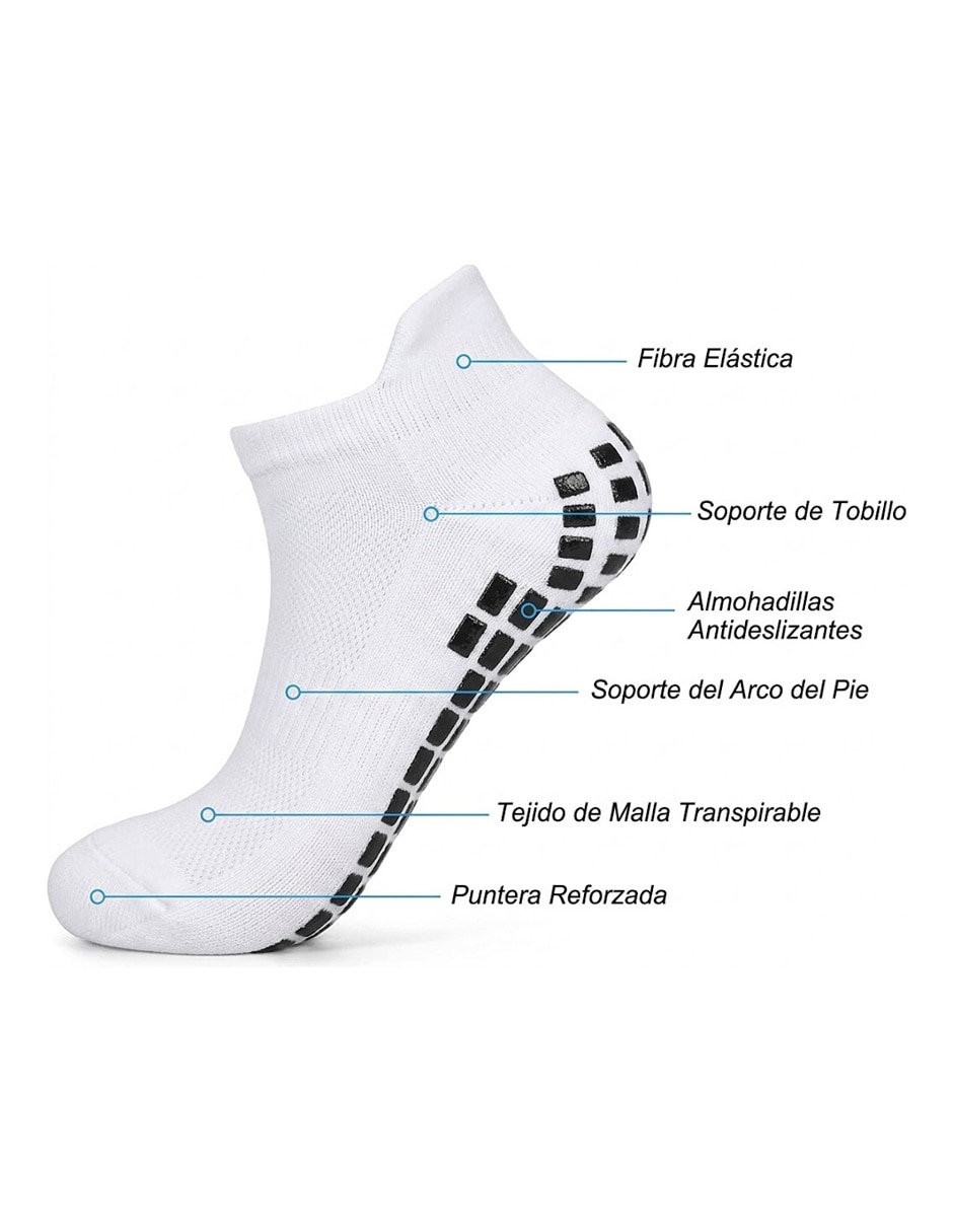 Set de calcetín antiderrapante para entrenamiento Obi-One unisex 4 pares