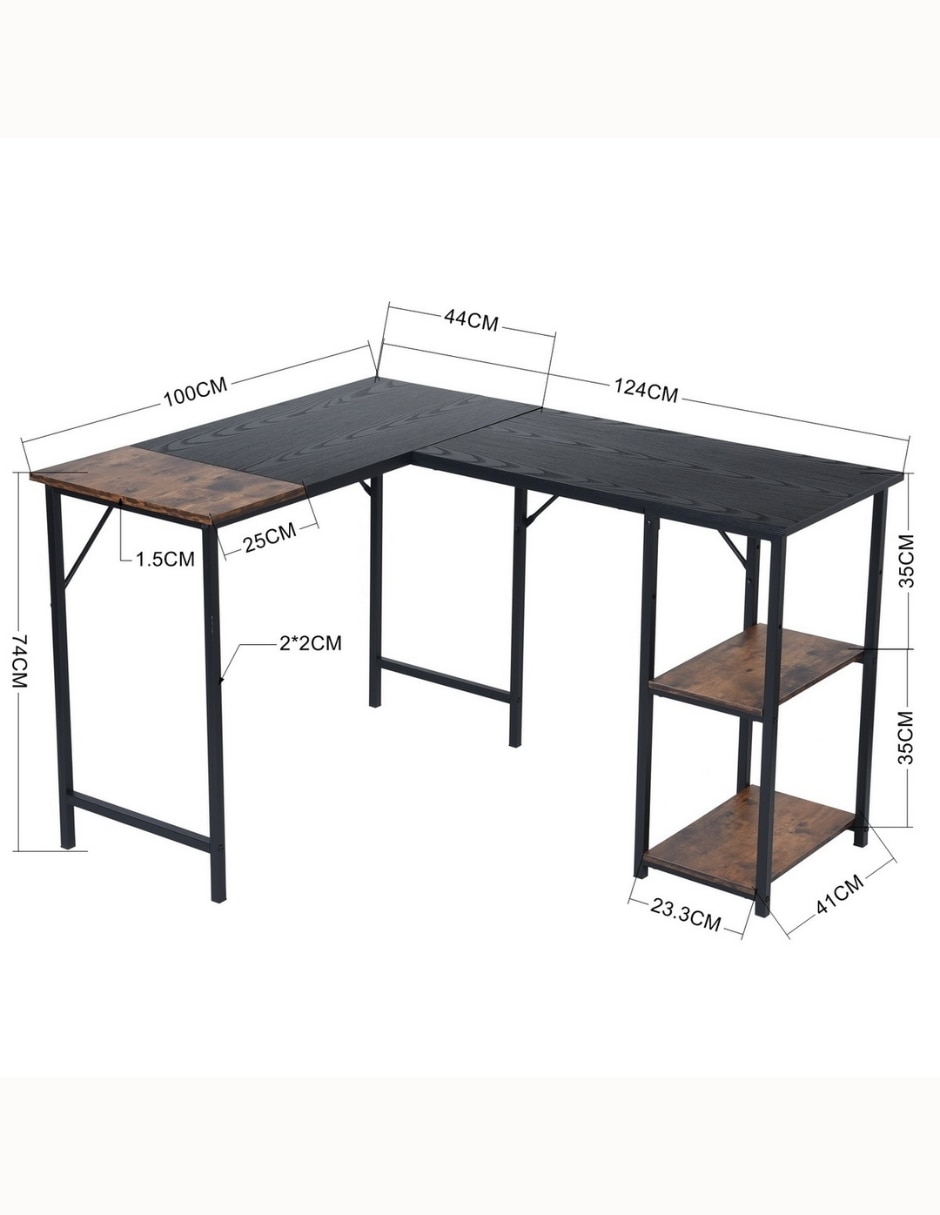 Escritorio armable de MDF 8