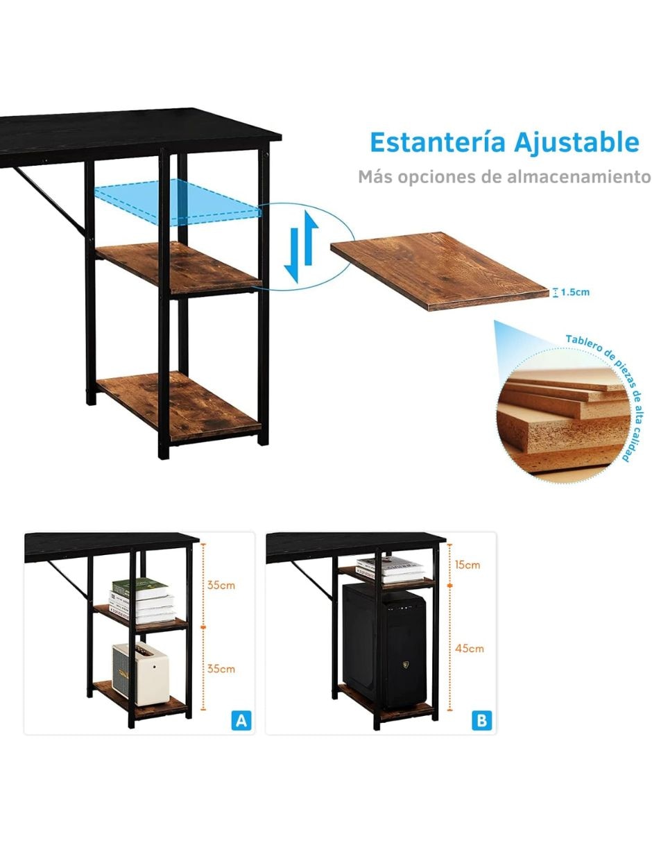 Escritorio armable de MDF 3