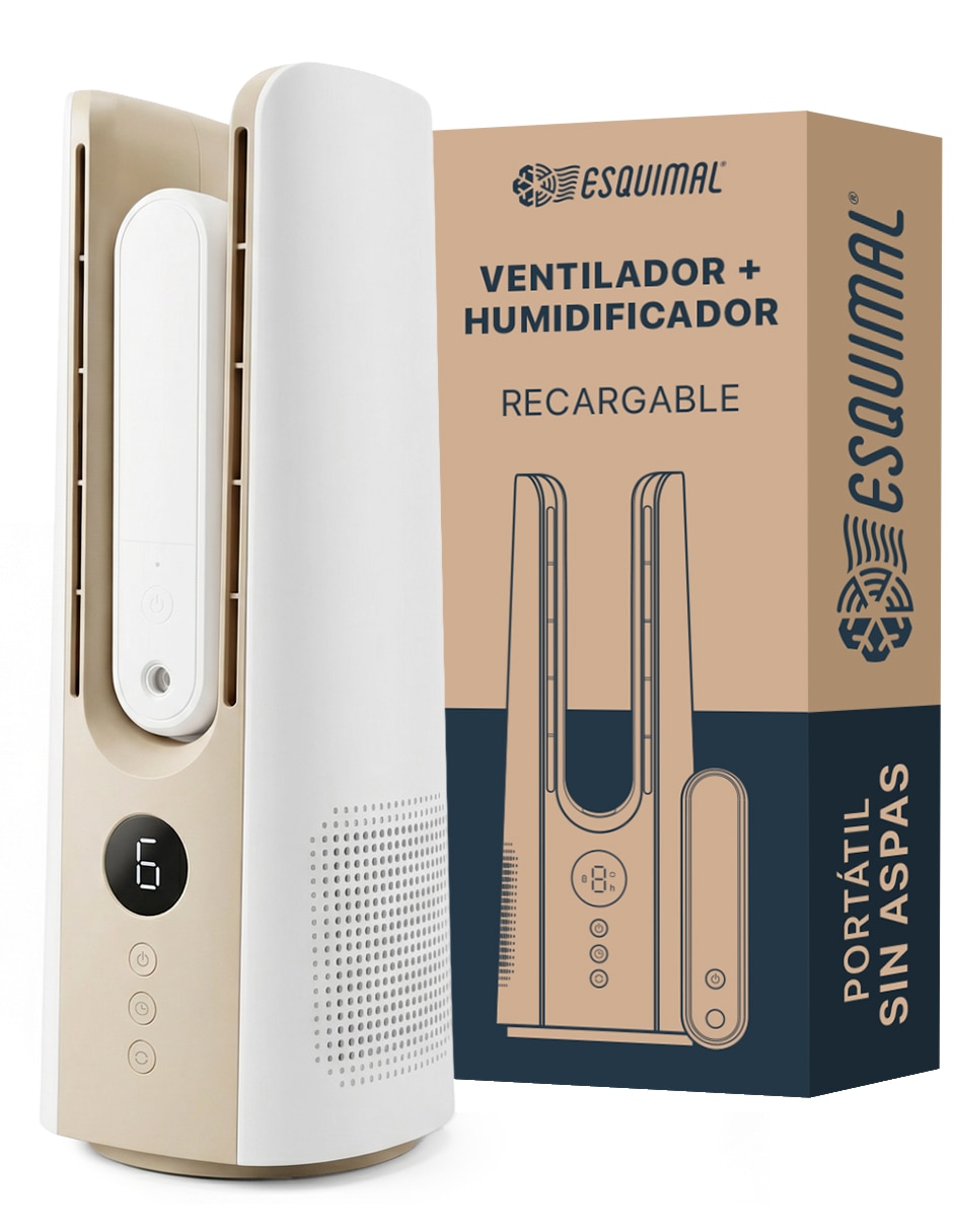 Humidificador Portatil Recargable de Escritorio 400 ml