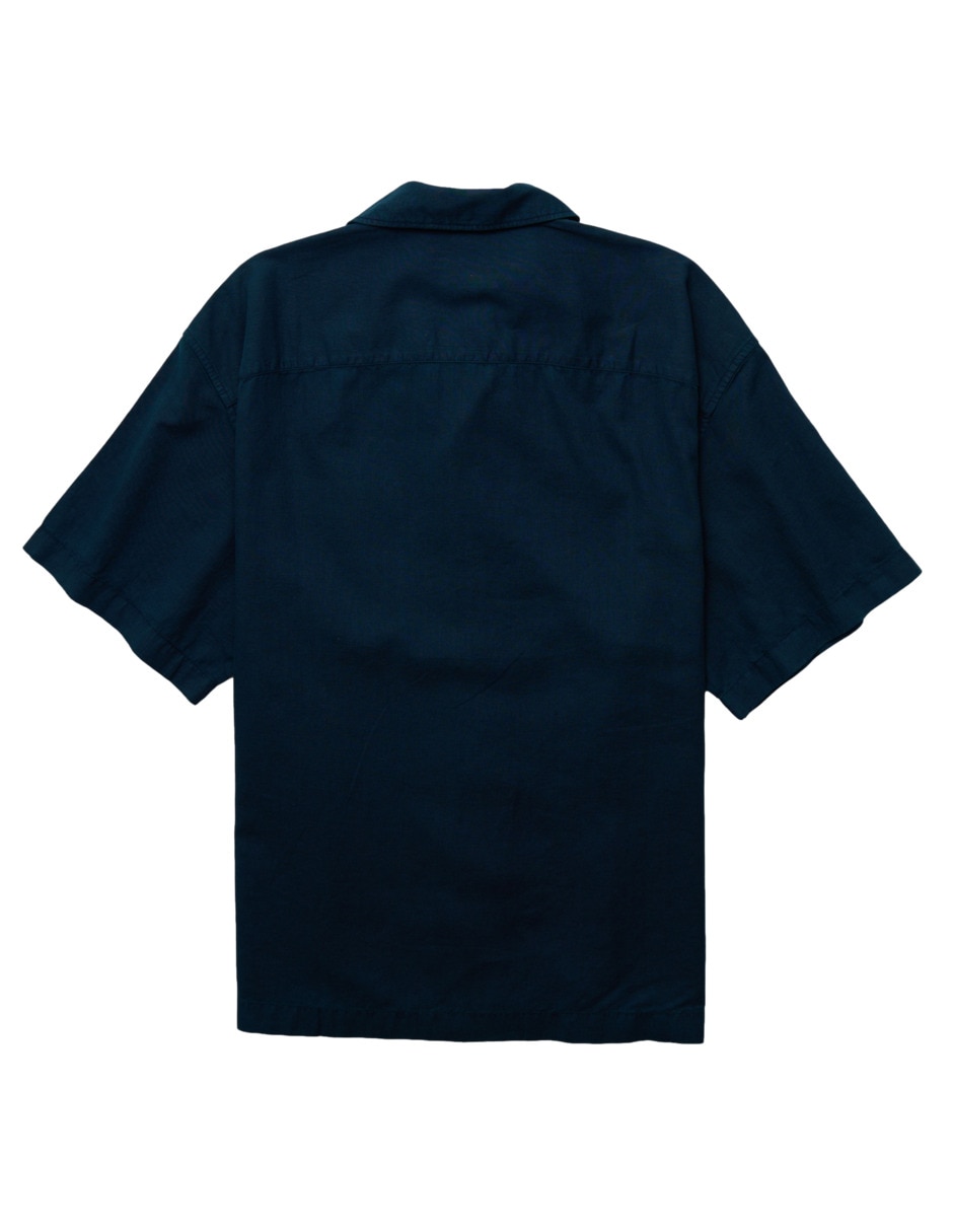 Camisa casual American Eagle de algodón manga corta para hombre