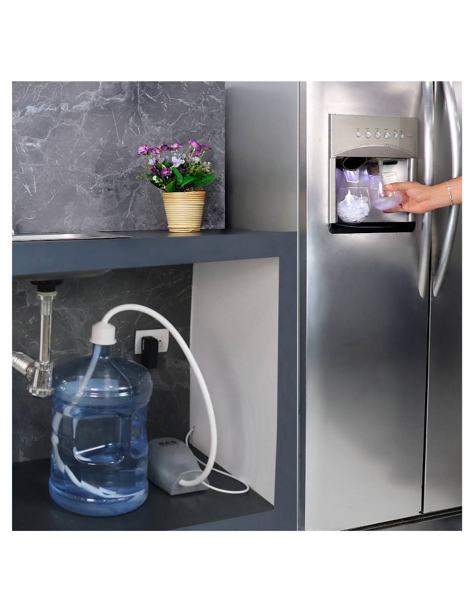 Bomba dispensadora para refrigerador ogg homes