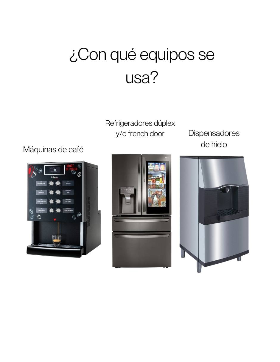Bomba dispensadora para refrigerador ogg homes