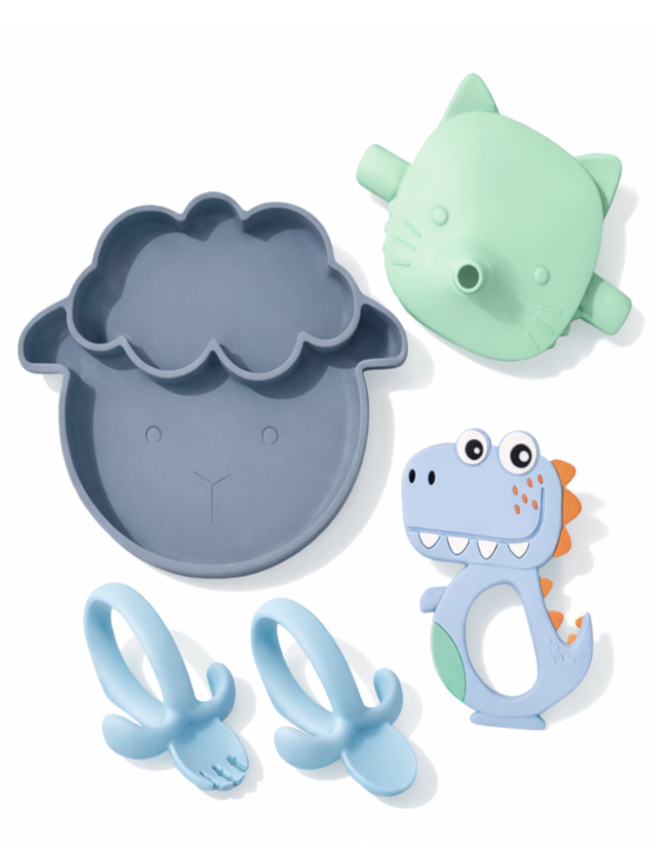 Set alimentación Ideèn Kids Ideèn de 5 piezas Set alimentación Ideèn Kids Ideèn de 5 piezas