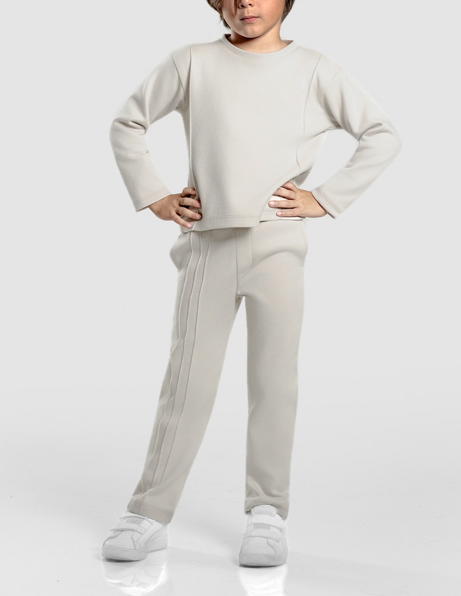 Conjunto de 2 piezas casual para niño 3