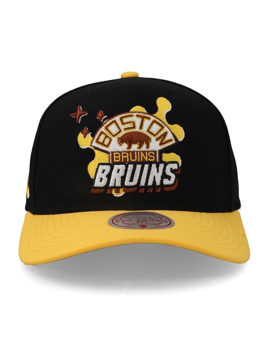 Gorra visera curva snapback para Hockey NHL Bruins Groove Drip Pro unisex