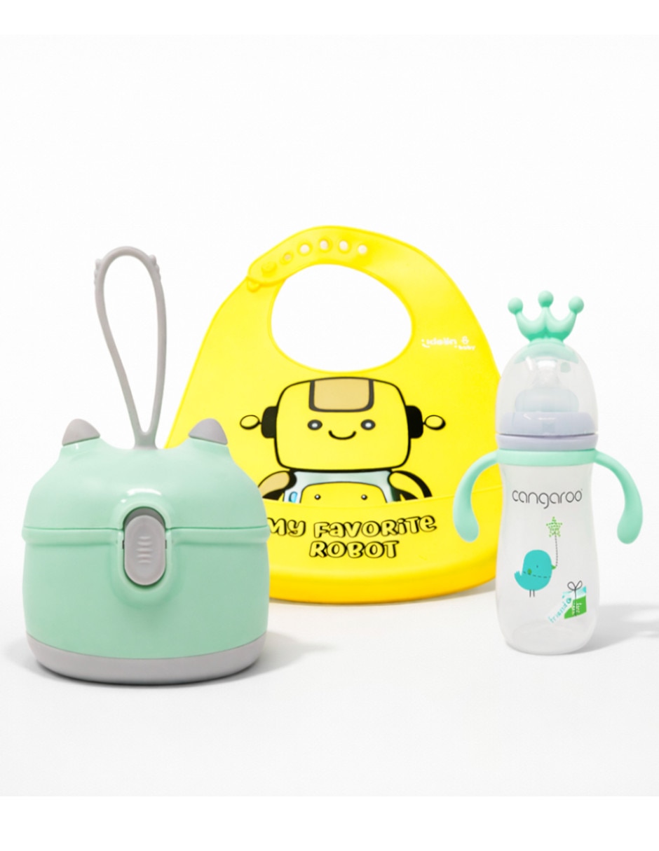 Set de alimentación Ideén My Favorite Robot de 3 piezas