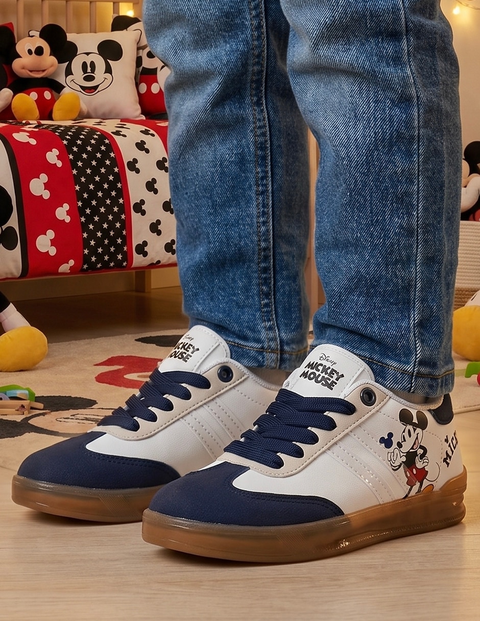 Tenis Global Brands para niño Mickey Mouse