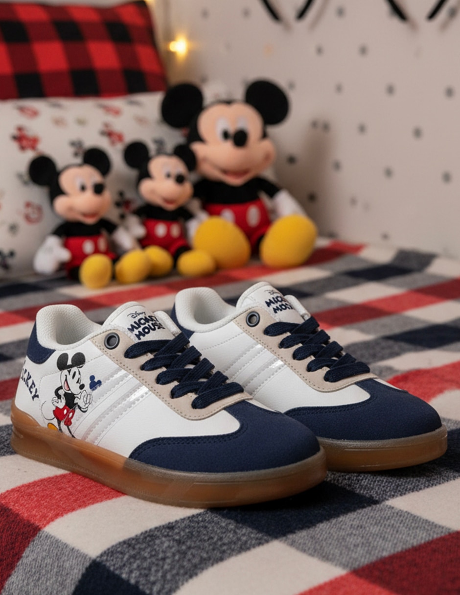 Tenis Global Brands para niño Mickey Mouse