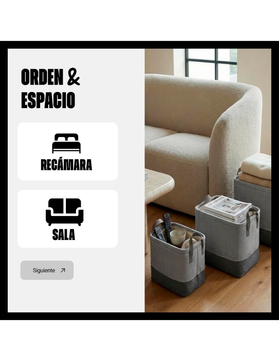 Set de organizador multiusos Onyxo