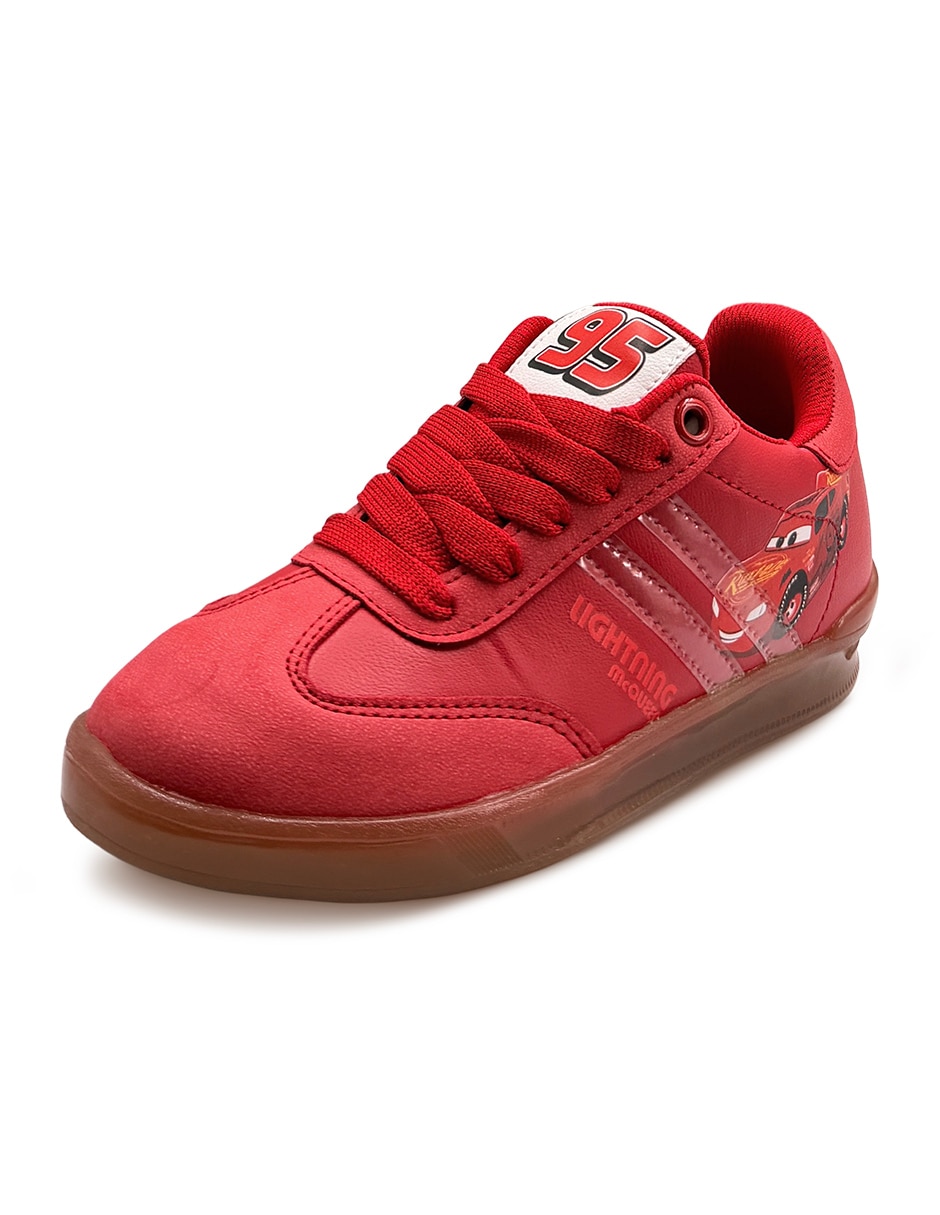 Tenis Global Brands para niño Cars Rayo McQueen