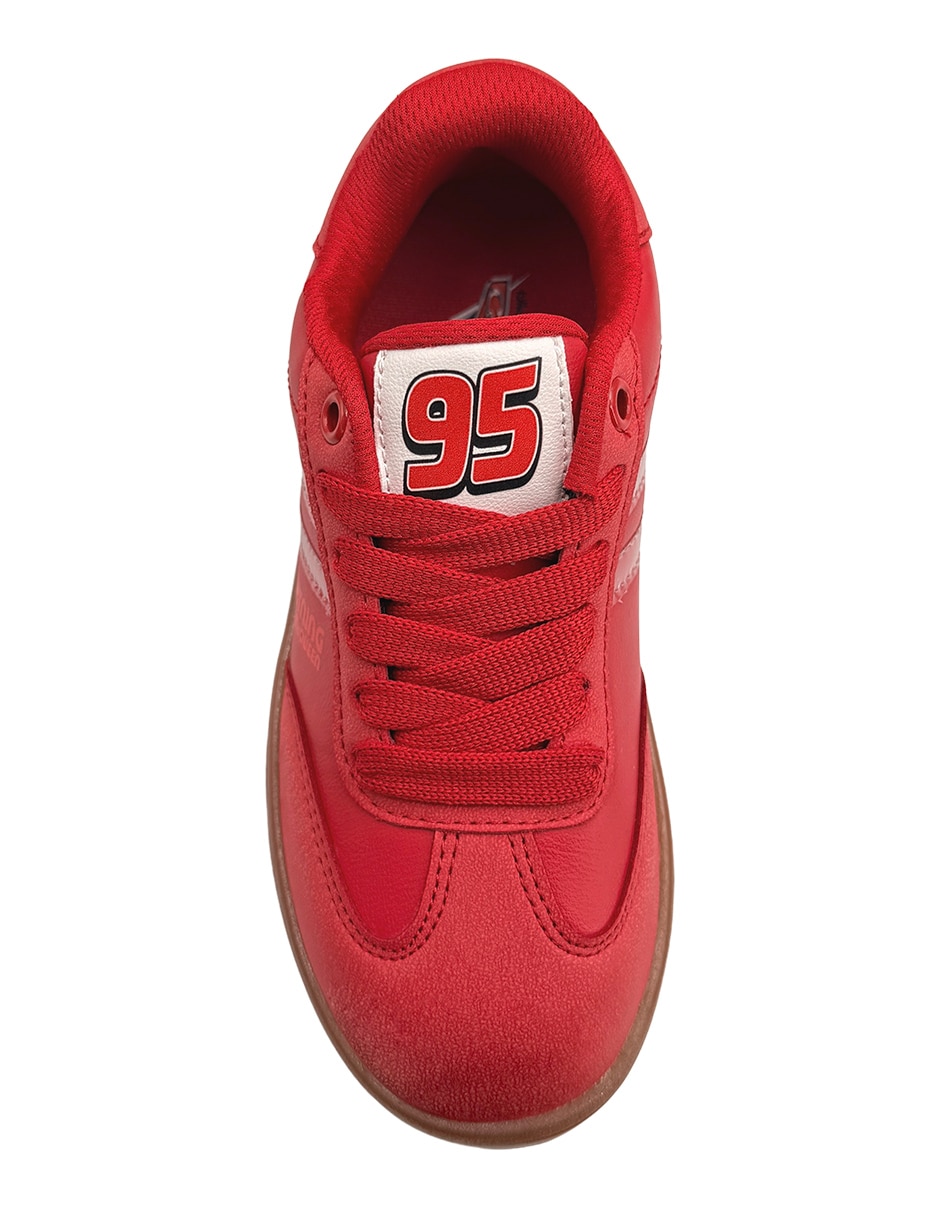 Tenis Global Brands para niño Cars Rayo McQueen