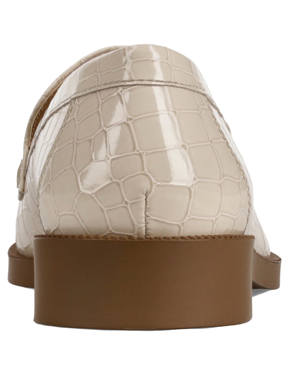 Mocasín Michel Domit de charol para mujer