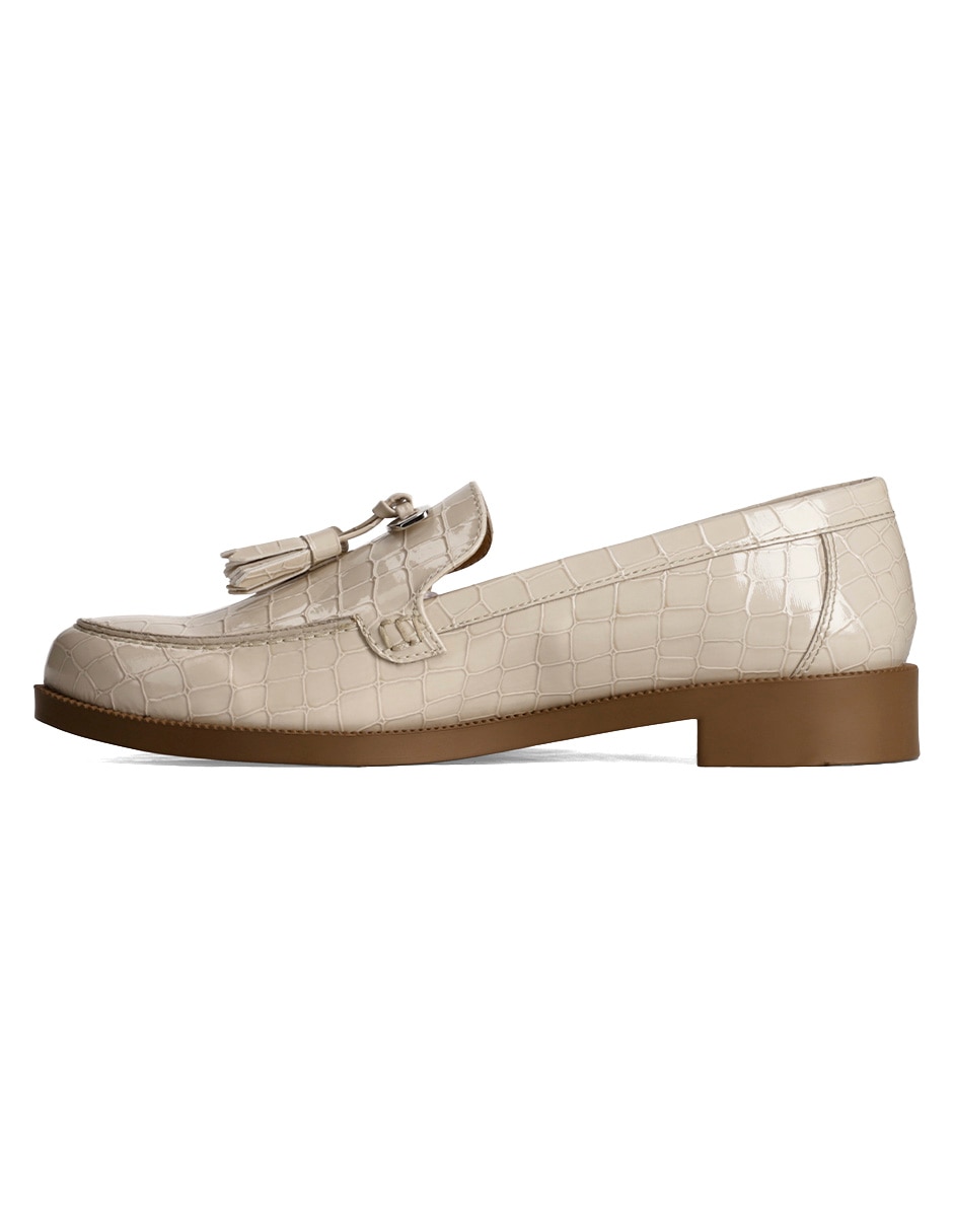 Mocasín Michel Domit de charol para mujer