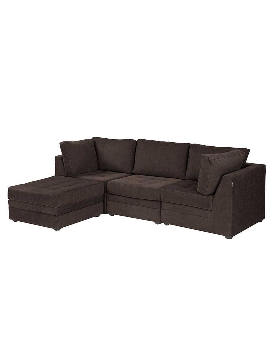 Sala modular Versa Esquinera Con Taburete Dicasa