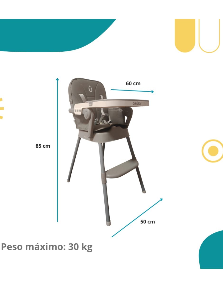 Silla convertible Amulay Periquera