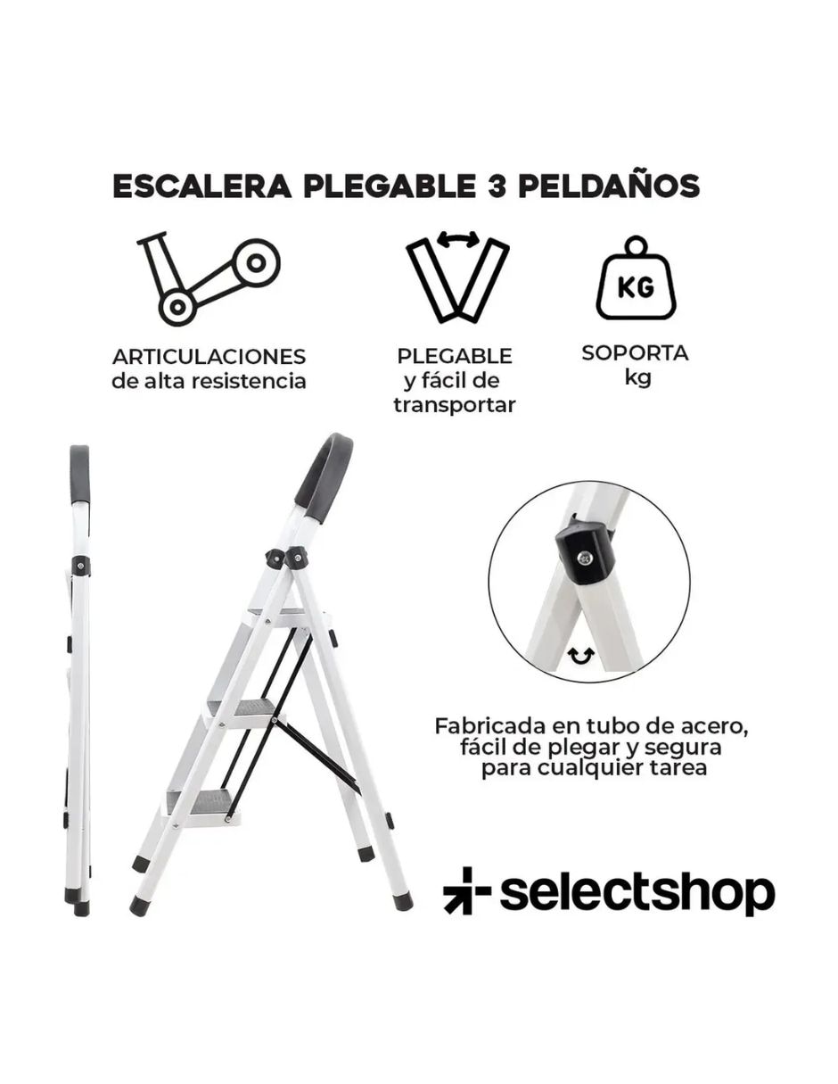 Escalera de tijera de Acero 6
