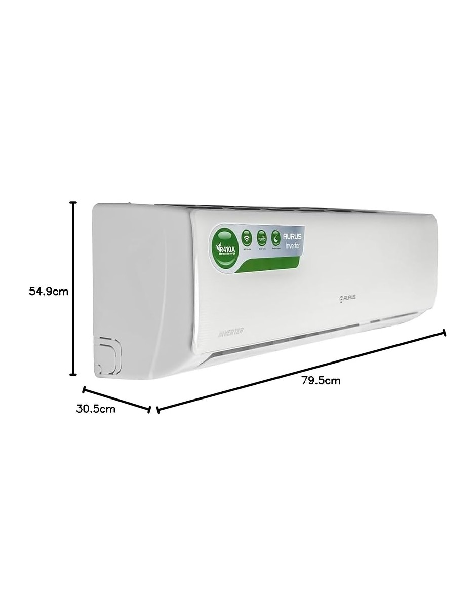 Aire acondicionado mini split aurus frío aru32-18a2/inv