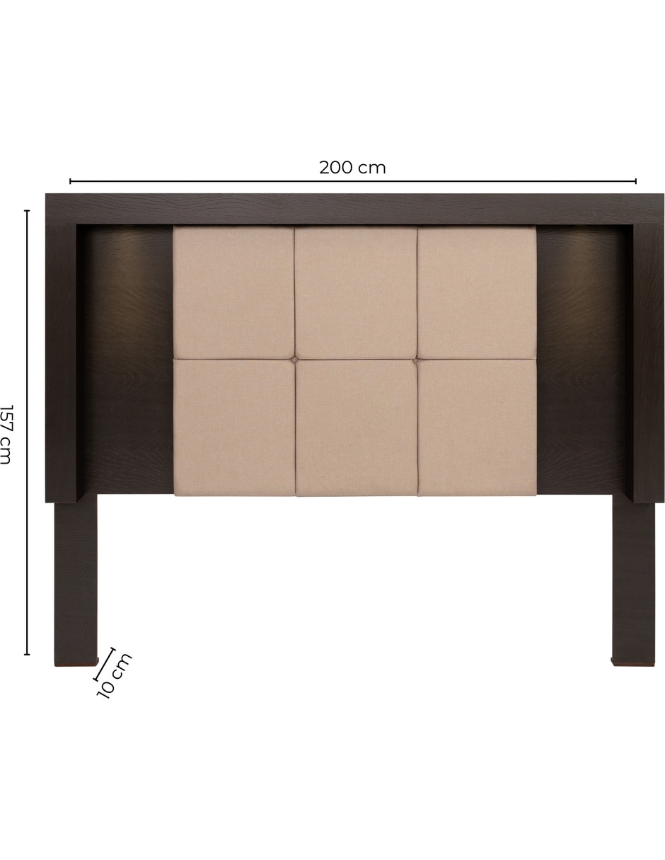 Cabecera aleska de mdf 2