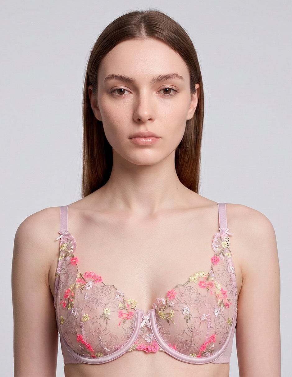 Brassiere demi con copa para mujer Brassiere demi con copa para mujer