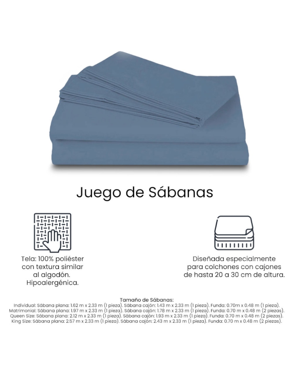 Juego de colchón y box Dover Box 3