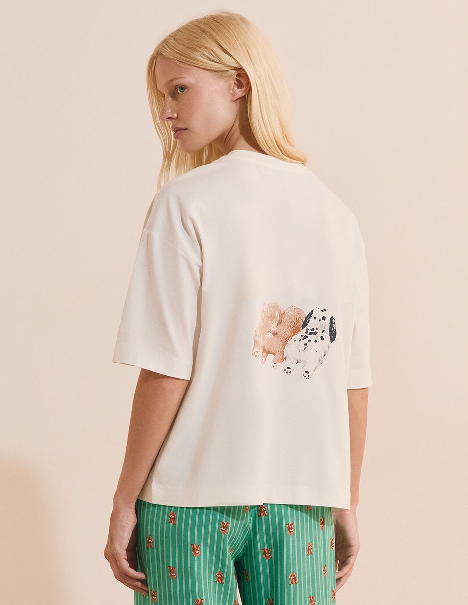 Playera pijama para mujer 2