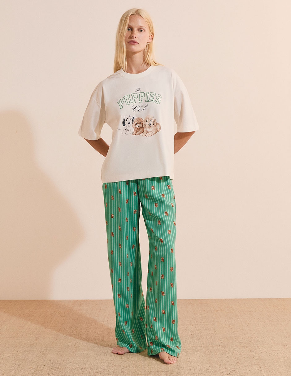 Playera pijama para mujer 3