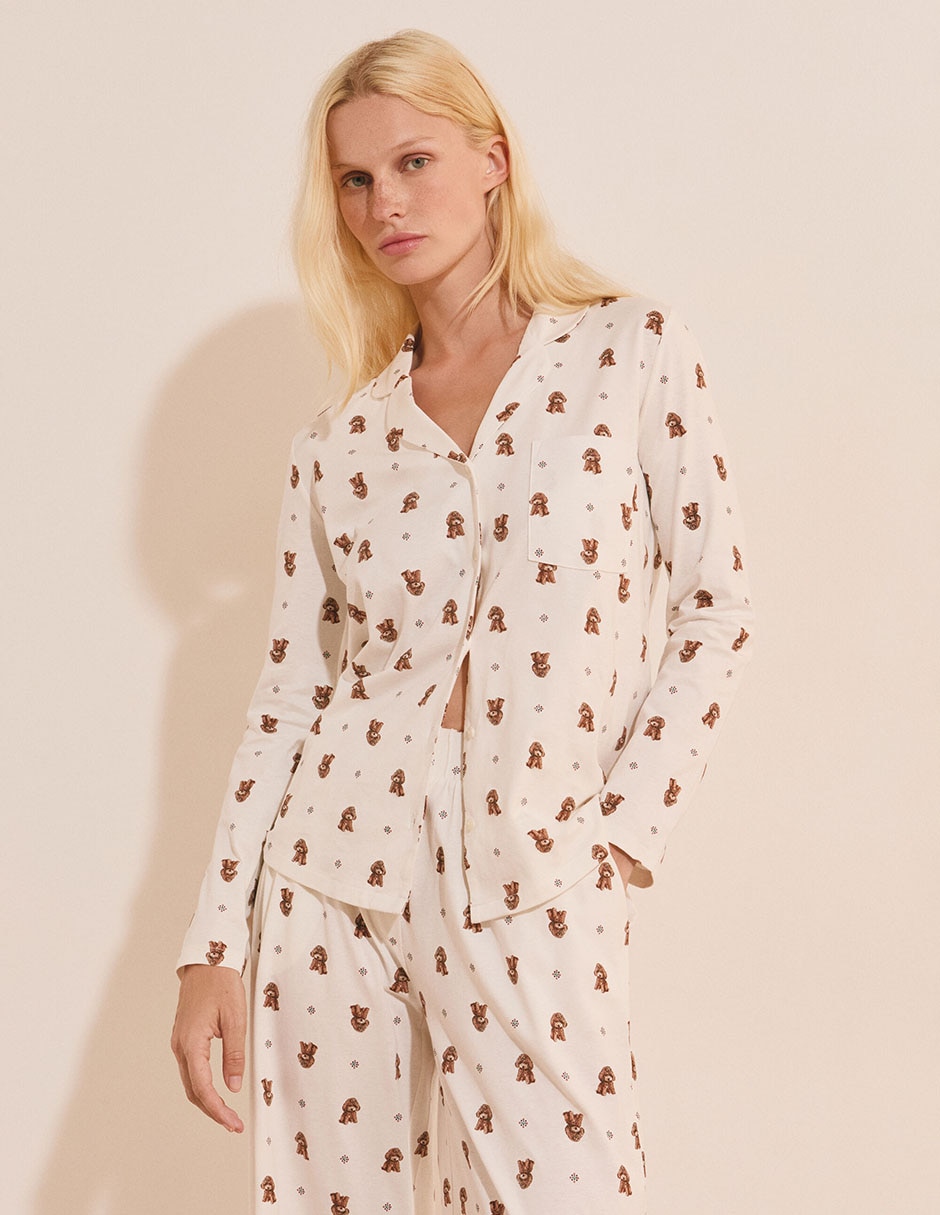 Playera pijama para mujer 4