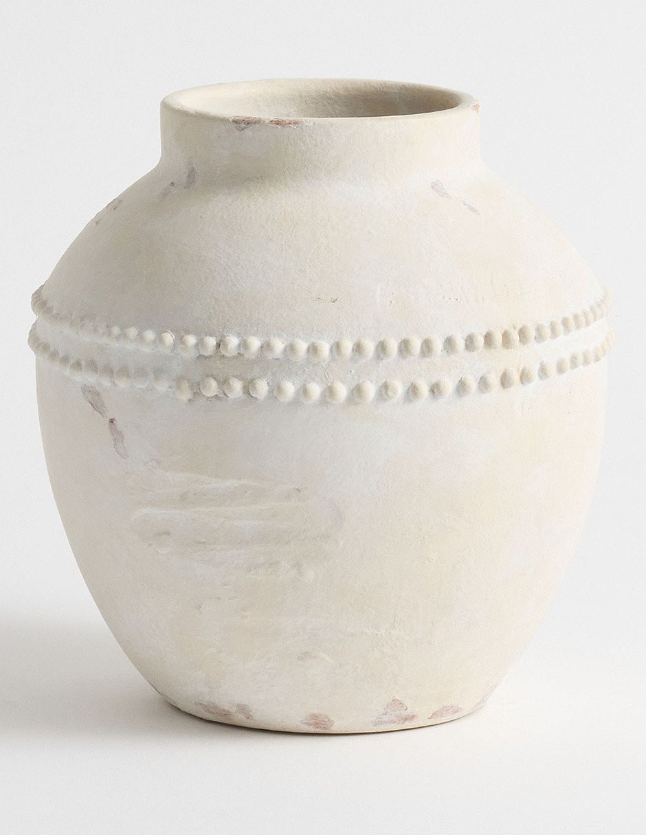 Jarrón Emilia de arcilla de terracota 1