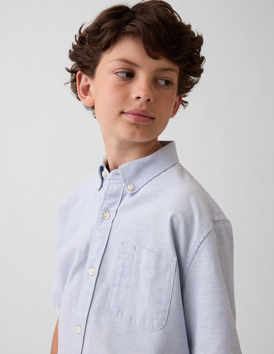 Camisa manga corta para niño
