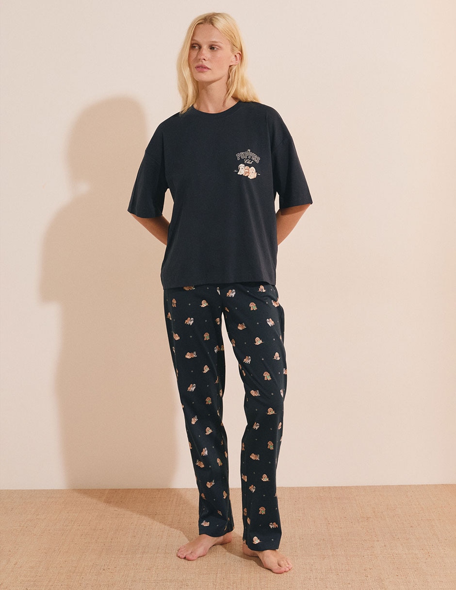 Playera pijama para mujer 3