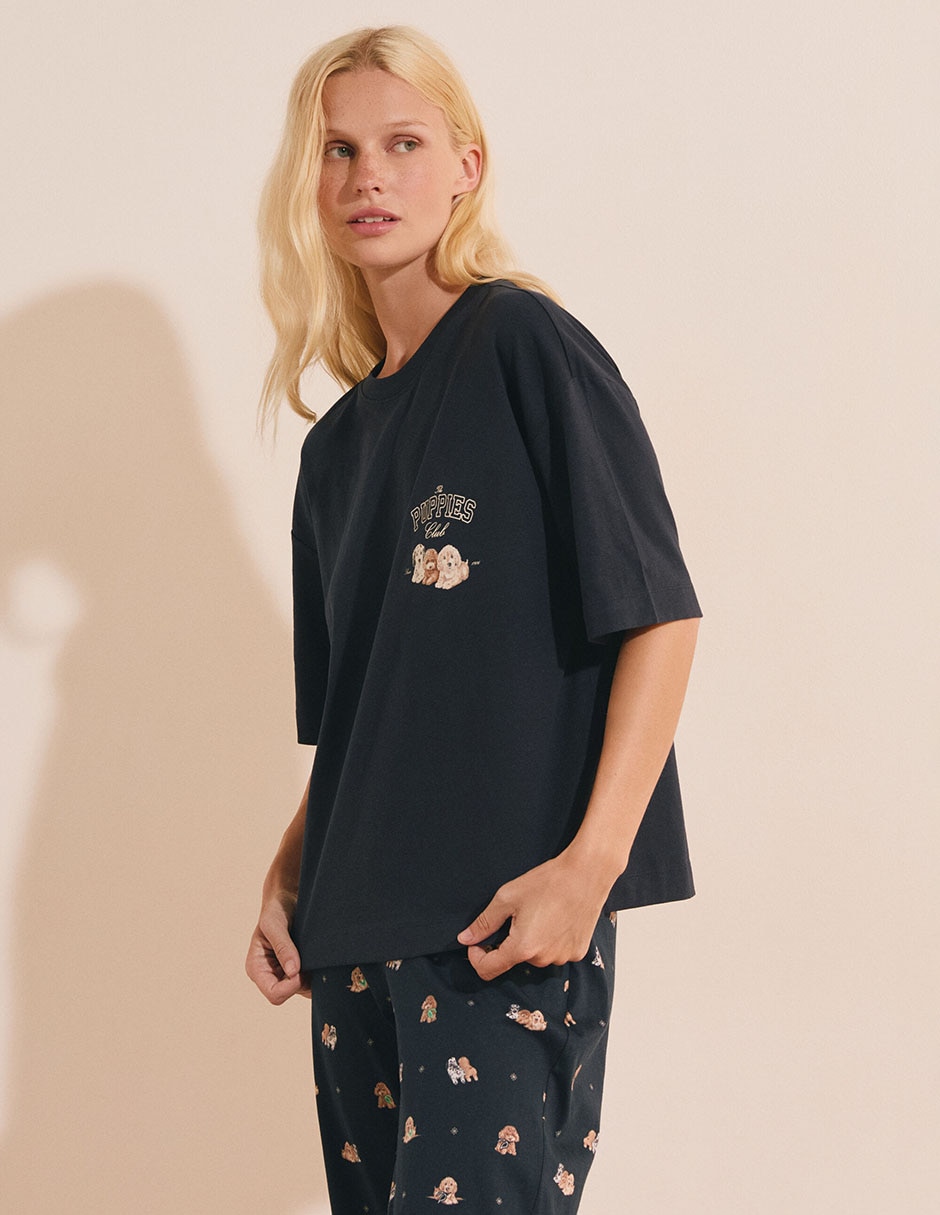 Playera pijama para mujer 4