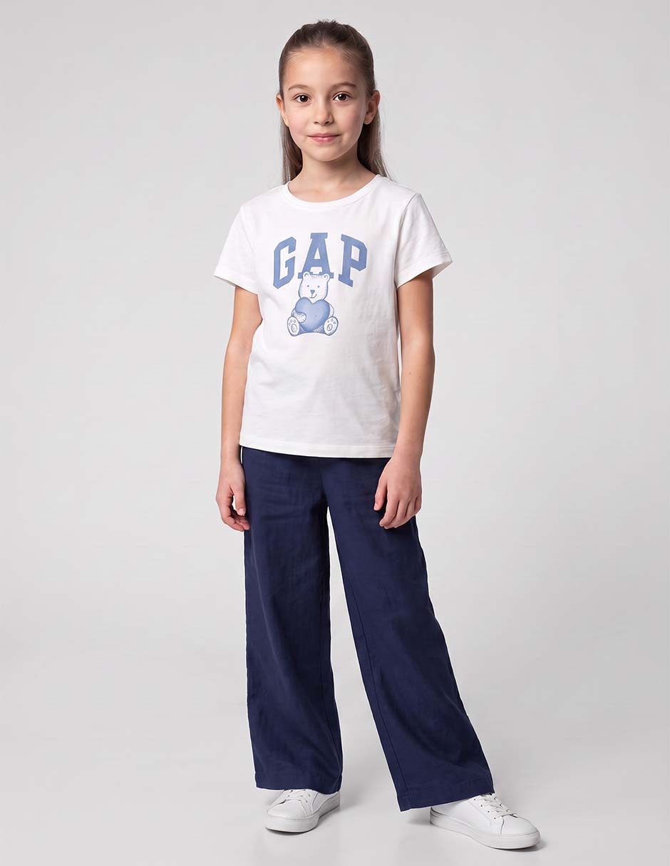 Playera manga corta para niña Playera manga corta para niña