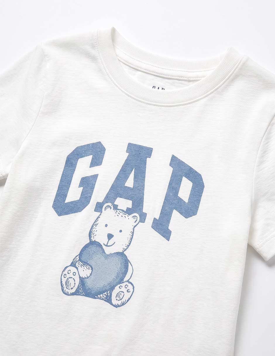 Playera manga corta para niña 4