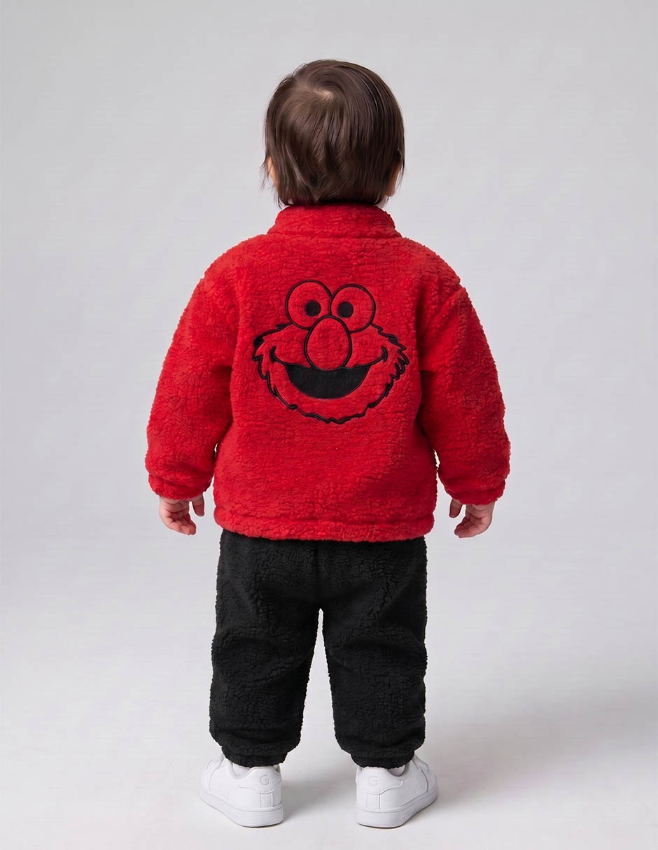 Chamarra elmo plaza sésamo de algodón para niño 5