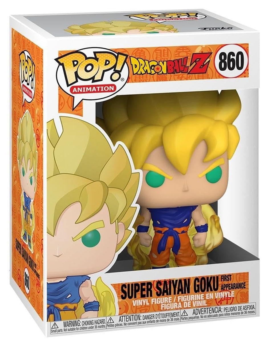 funko pop! Animation dragon ball z super saiyan goku