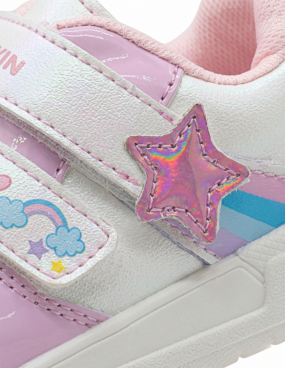 Tenis yuyin para niña trendy estrella