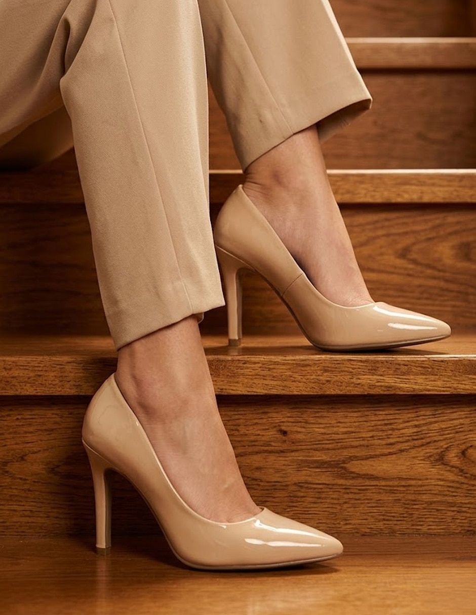 Zapatilla charol elegance 3