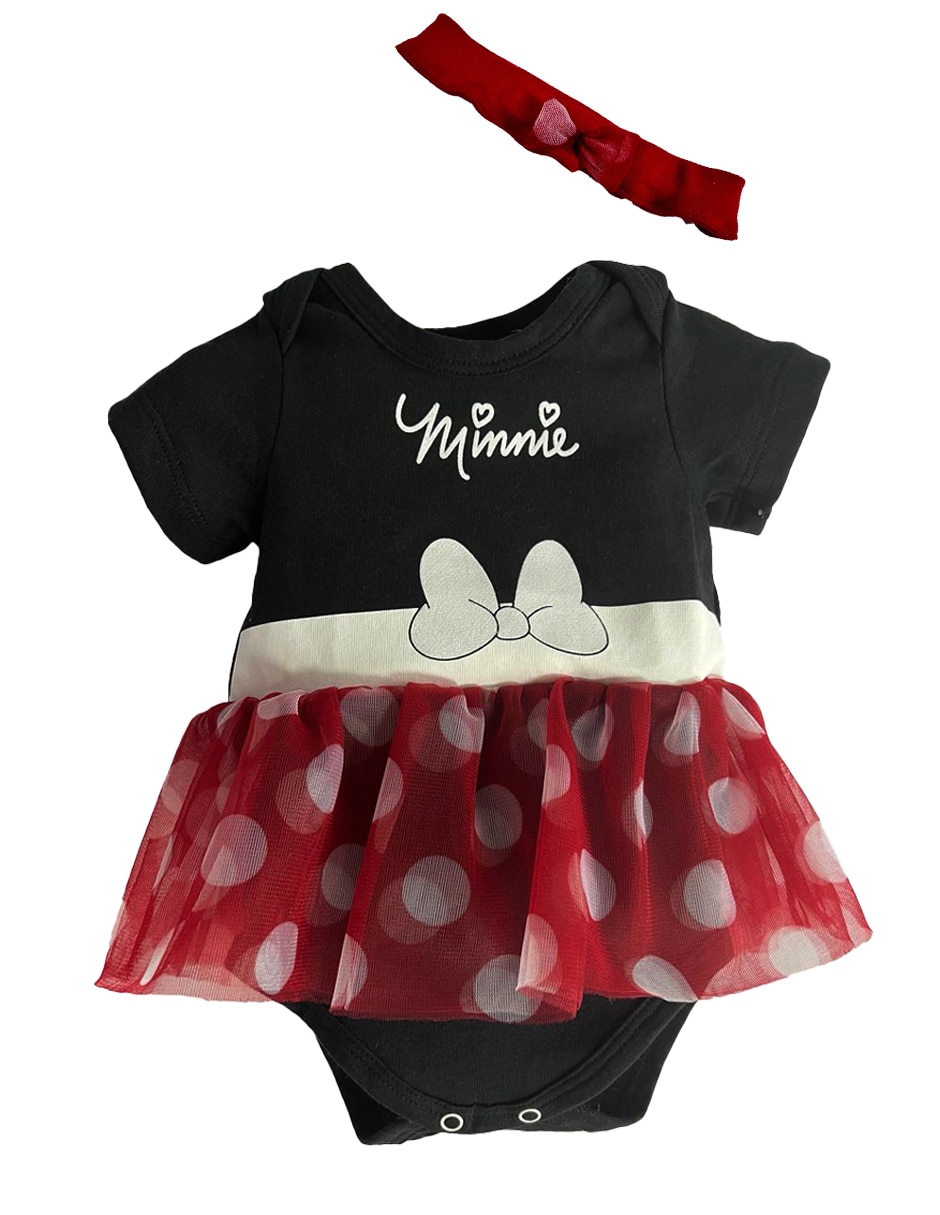 Pañalero / Set Pañalero/ Body / Set Body con Banda para cabello moño para cabello diadema DISNEY de Algodón