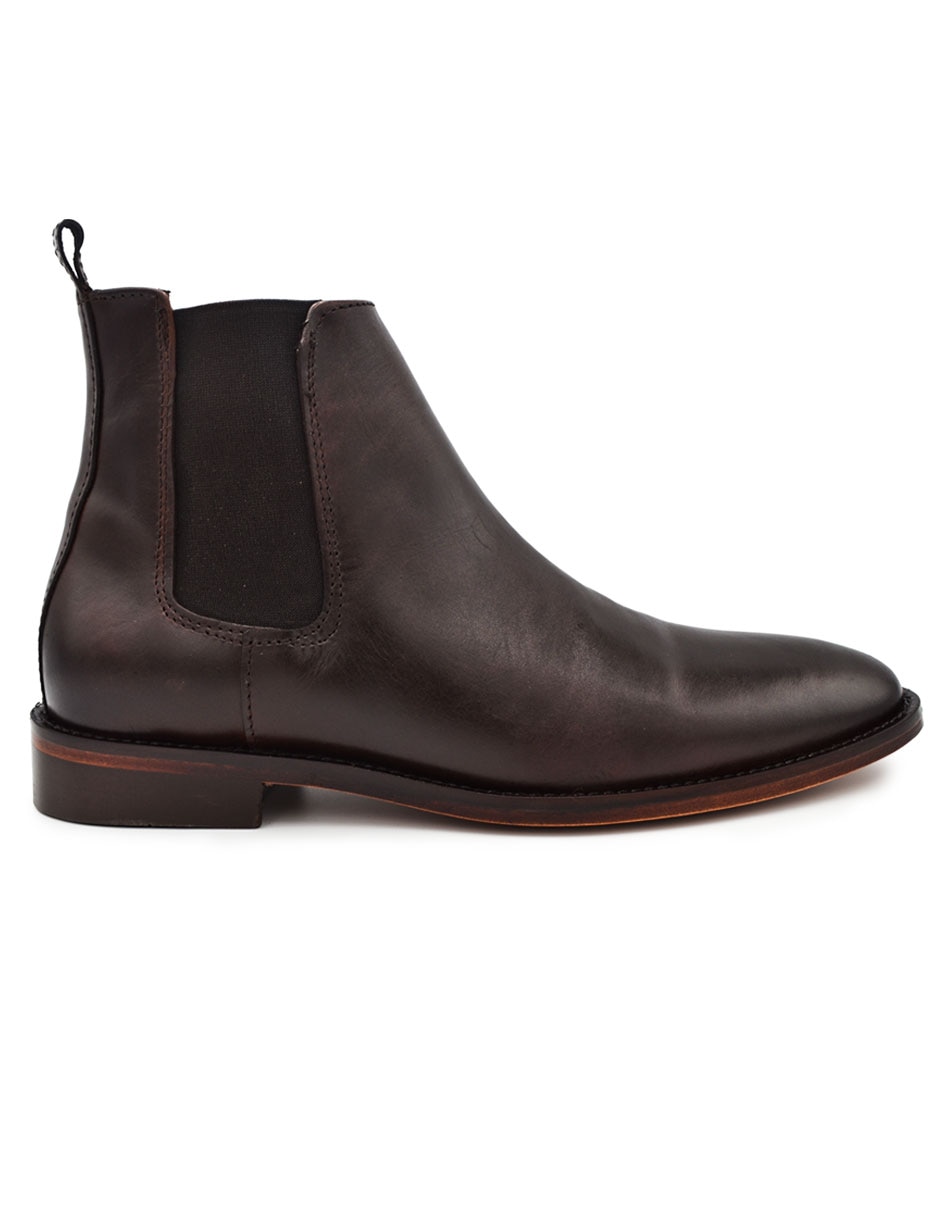 Botín de piel para hombre
