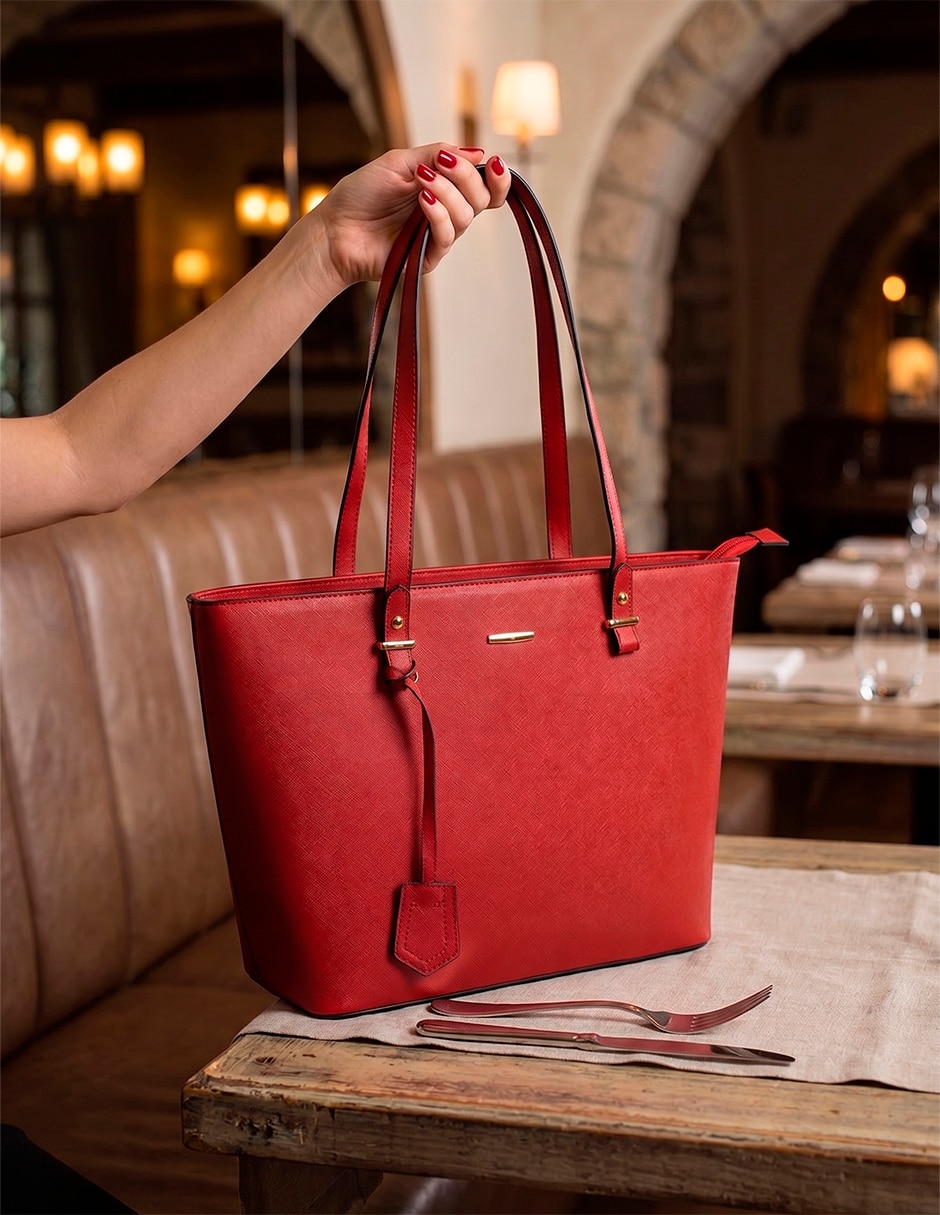 Bolsa tote andrea elegance para mujer